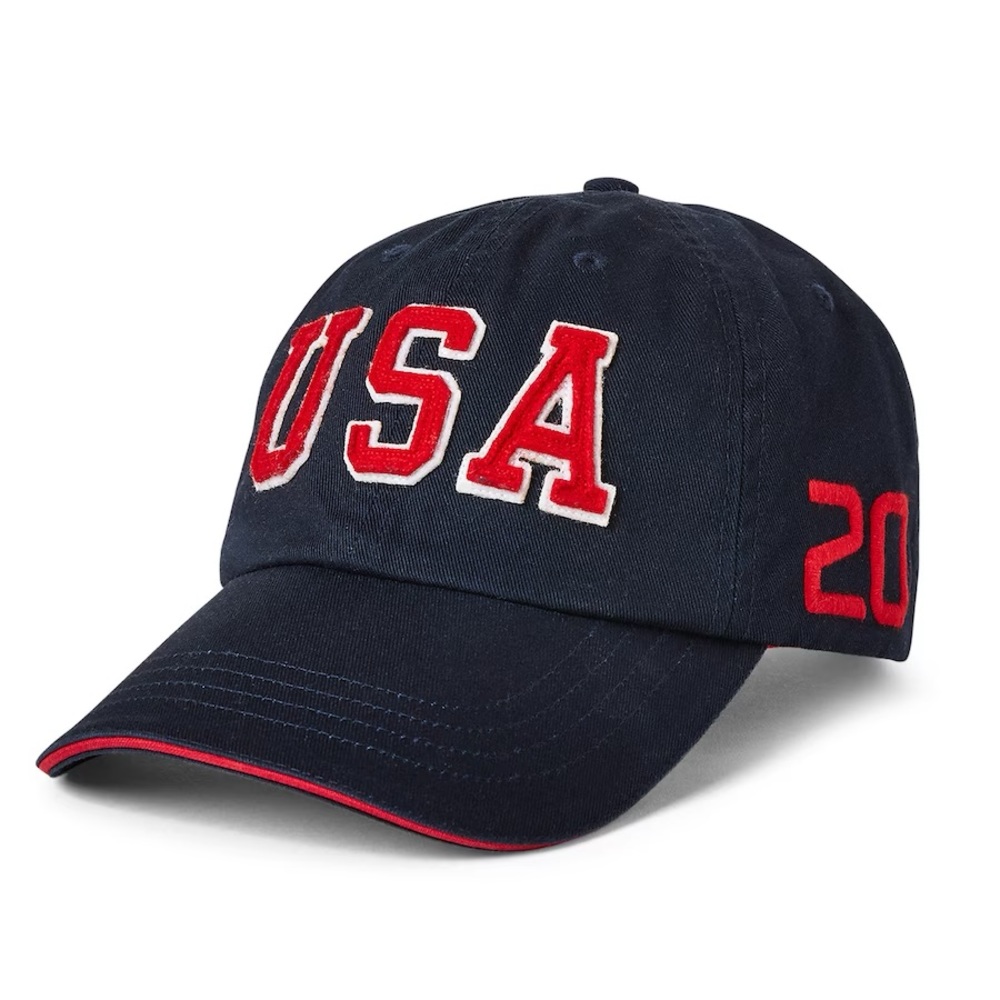 Men's Polo Ralph Lauren Navy Team USA 2020 Summer Olympics Adjustable Hat